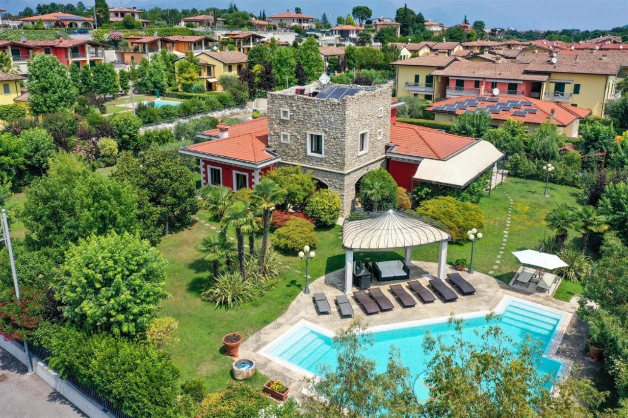 Private Luxury Villa With Pool Moniga del Garda Ngoại thất bức ảnh
