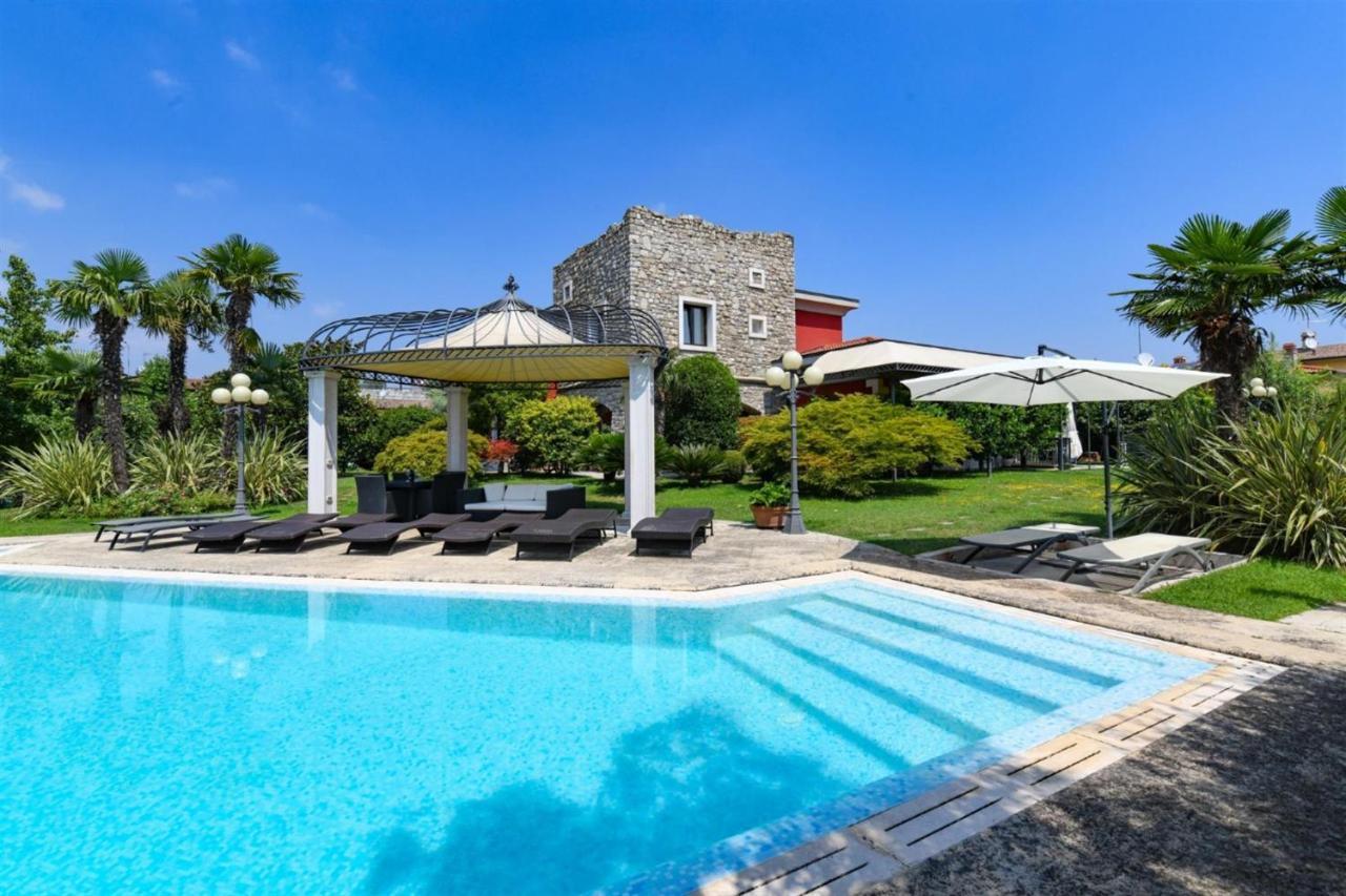 Private Luxury Villa With Pool Moniga del Garda Ngoại thất bức ảnh