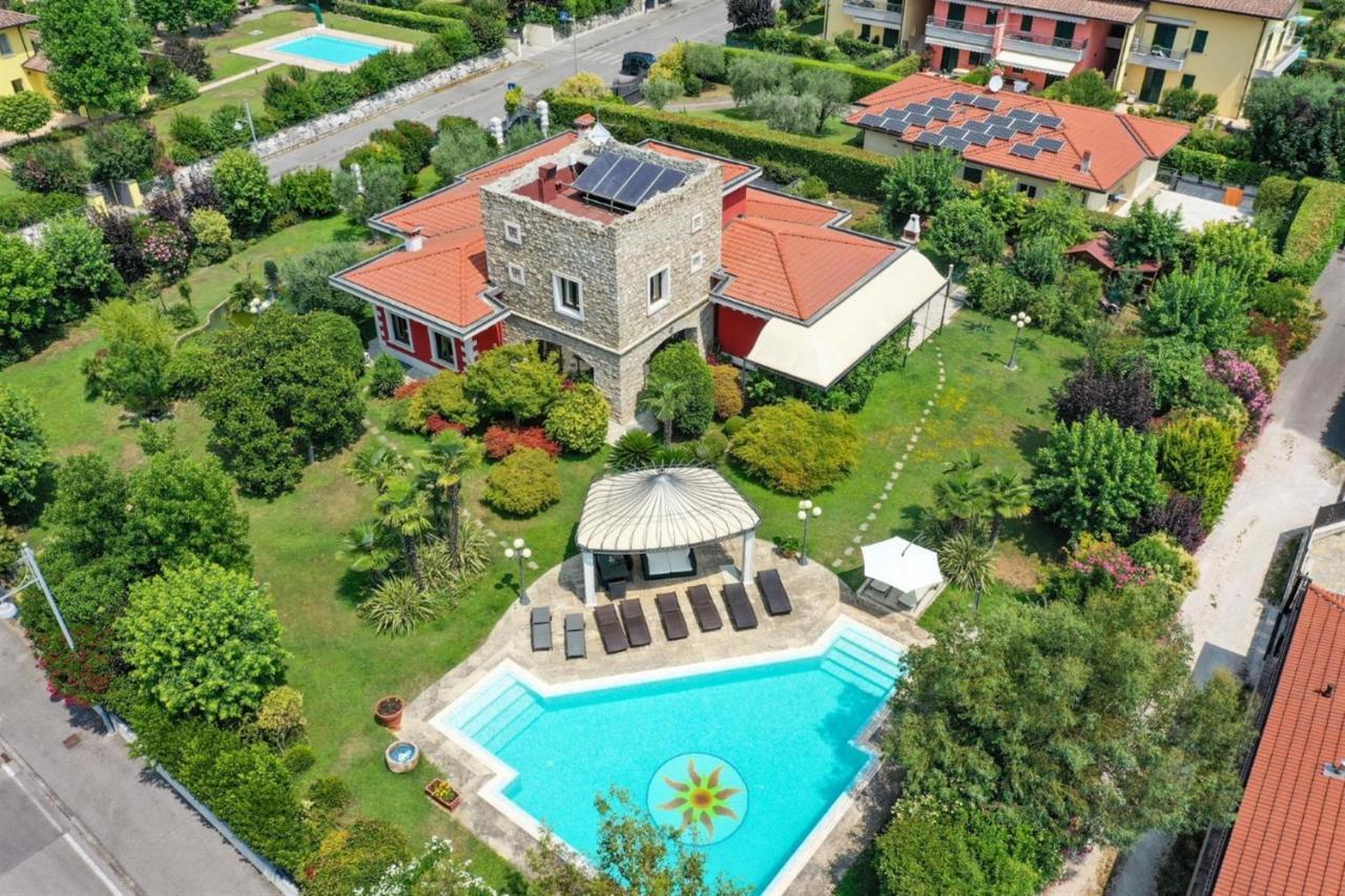 Private Luxury Villa With Pool Moniga del Garda Ngoại thất bức ảnh